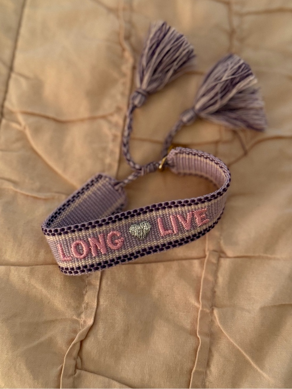 Kenzie Collective Adjustable Friendship Bracelet Long Live Speak Now